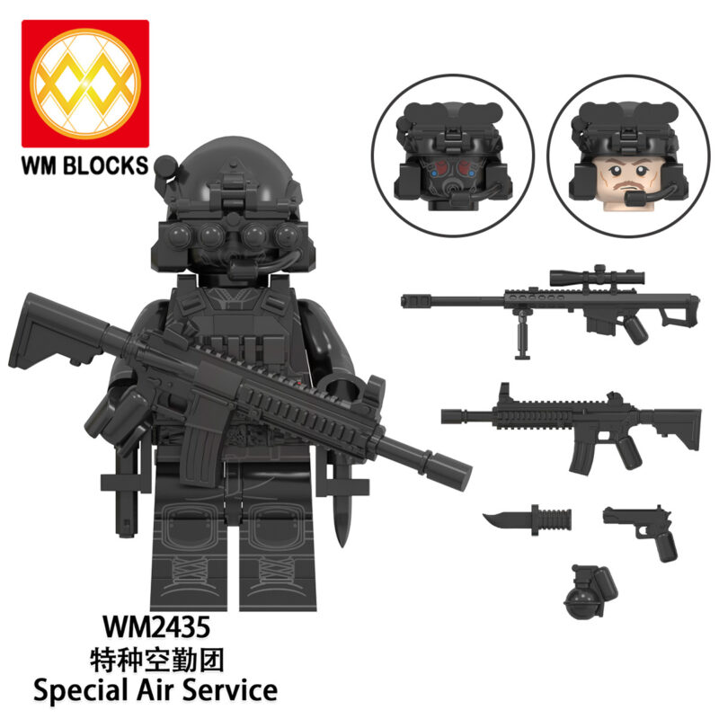 Special Forces Custom Minifigures – Model:WM6147(8PCS) - Image 2