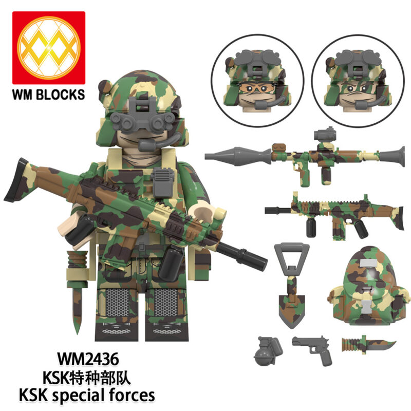 Special Forces Custom Minifigures – Model:WM6147(8PCS) - Image 3