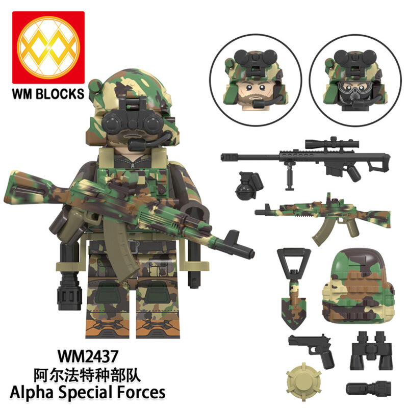 Special Forces Custom Minifigures – Model:WM6147(8PCS) - Image 4