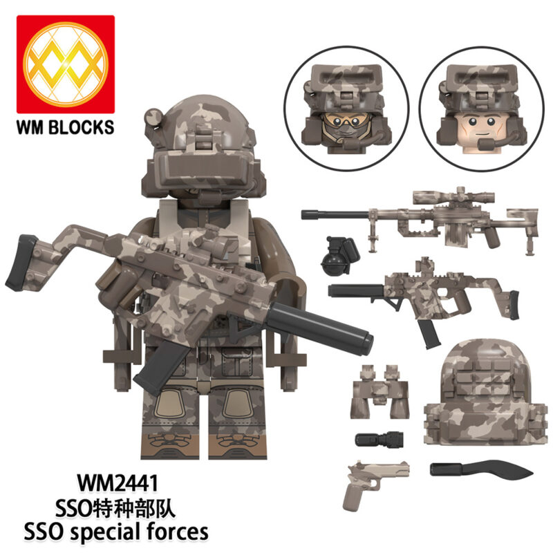 Special Forces Custom Minifigures – Model:WM6147(8PCS) - Image 8