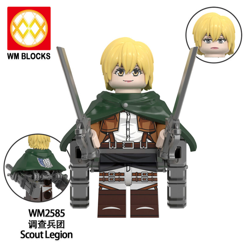 Attack on Titan Series Custom Minifigures - Model:WM6166(8PCS) - Image 3