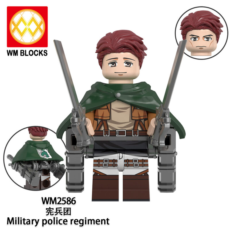 Attack on Titan Series Custom Minifigures - Model:WM6166(8PCS) - Image 4