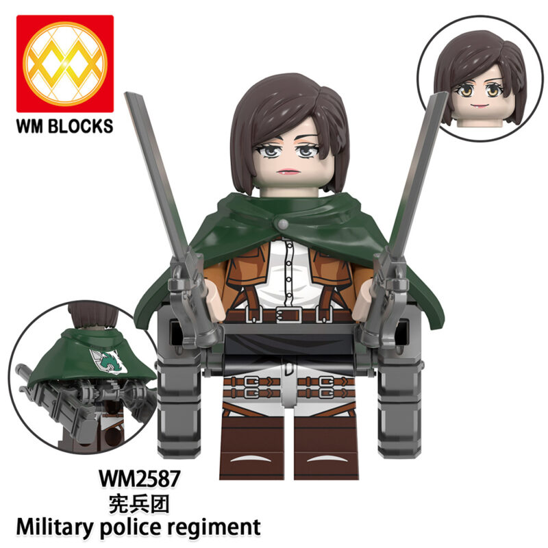 Attack on Titan Series Custom Minifigures - Model:WM6166(8PCS) - Image 5