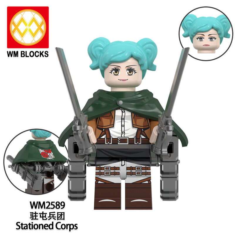 Attack on Titan Series Custom Minifigures - Model:WM6166(8PCS) - Image 7