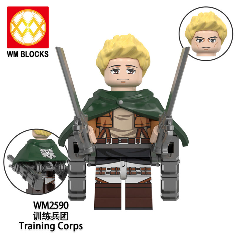 Attack on Titan Series Custom Minifigures - Model:WM6166(8PCS) - Image 8