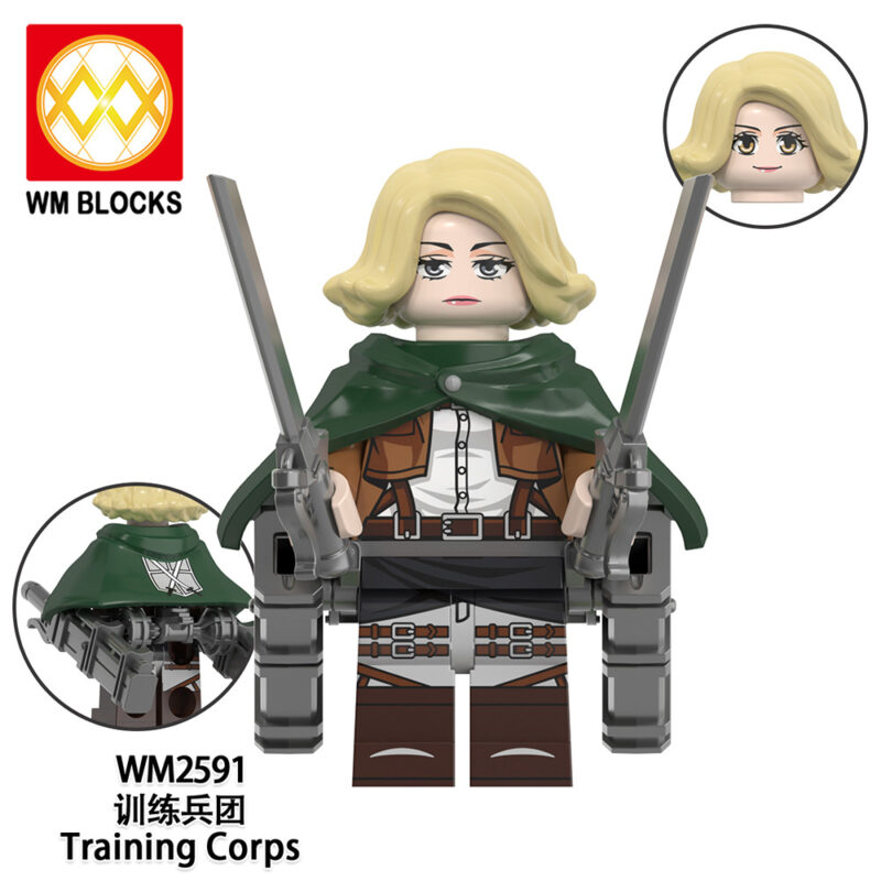 Attack on Titan Series Custom Minifigures - Model:WM6166(8PCS) - Image 9