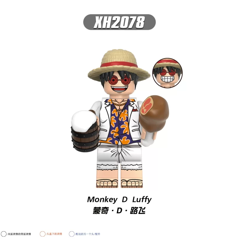 One Piece Series Custom Minifigures-Model:X0358 - Image 2