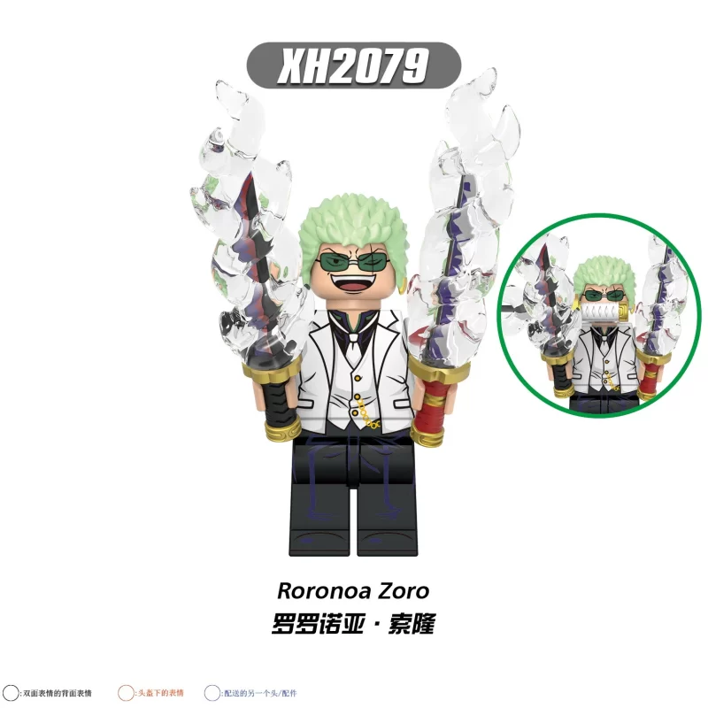 One Piece Series Custom Minifigures-Model:X0358 - Image 3